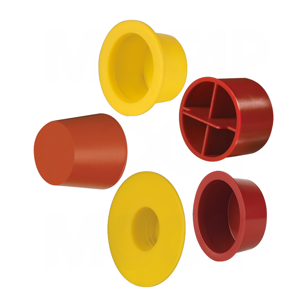 NeoLab Gummistopfen Für Butyrometer Konisch Blau - 50 Stück Laborzubehör